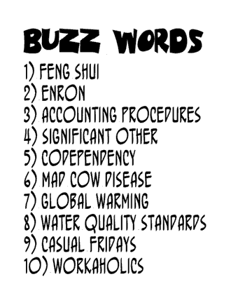 Buzz Words