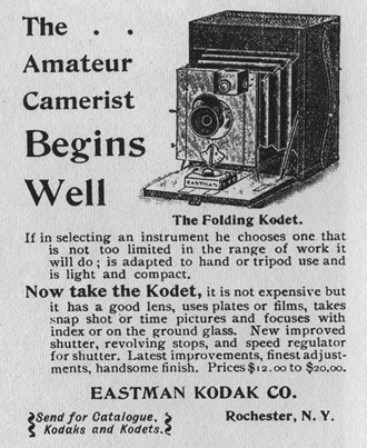1894 Kodak advertisement