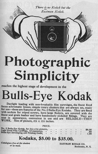 1899 Kodak advertisement