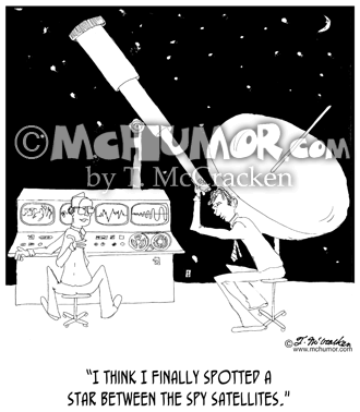 Satellite Cartoon 0178