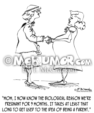 Pregnancy Cartoon 1030