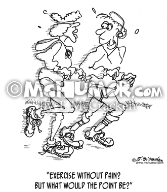 Exercise Cartoon 1464