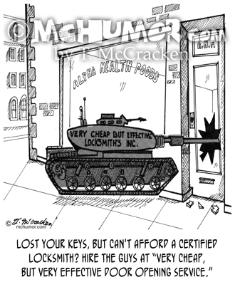 Locksmith Cartoon 2030