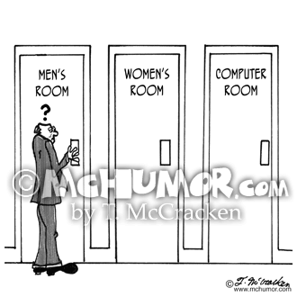 Restroom Cartoon 2367