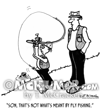 Fishing Cartoon 2714
