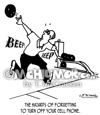 Bowling Cartoon 2729