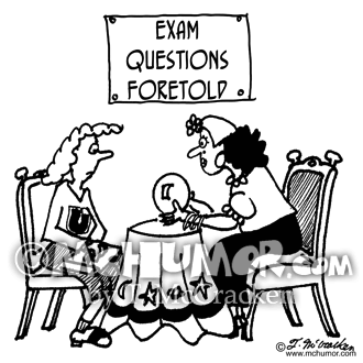 Exam Cartoon 3192