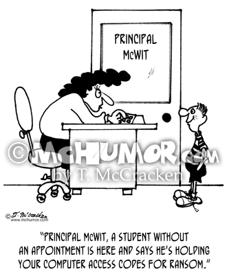 Computer Cartoon 3902