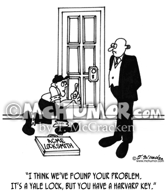 Locksmith Cartoon 4218