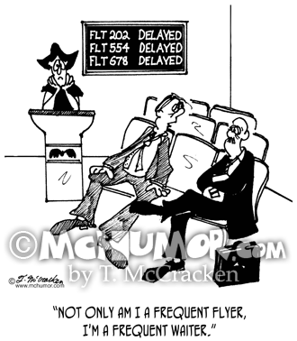 Frequent Flyer Cartoon 4532