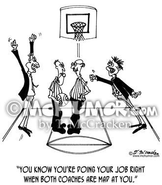 Referee Cartoon 4689