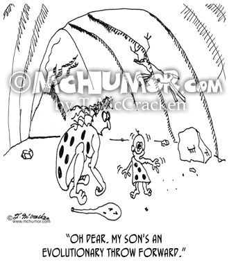 Evolution Cartoon 4786