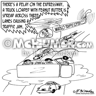 Traffic Cartoon 4887