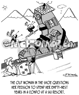 Skiing Cartoon 4895