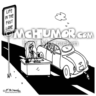 Traffic Cartoon 5116