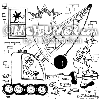 Wrecking Cartoon 6306