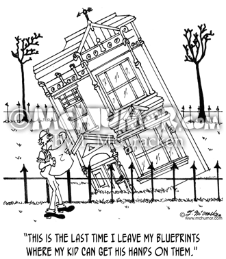 Blueprint Cartoon 6372