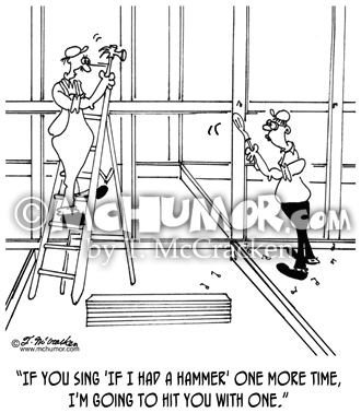 Carpenter Cartoon 6391