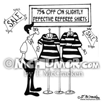 Referee Cartoon 6679