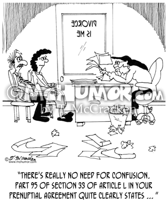 Divorce Cartoon 6858