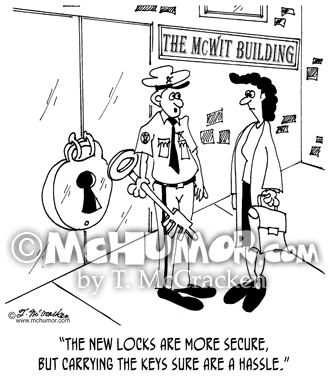 Security Cartoon 7260