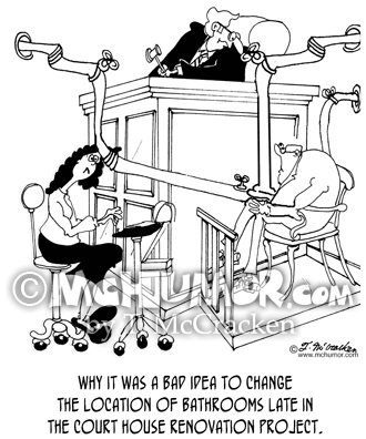 Court Cartoon 7301