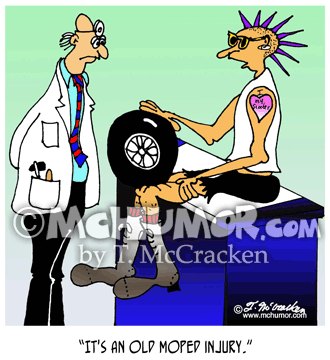 Moped Cartoon 7429