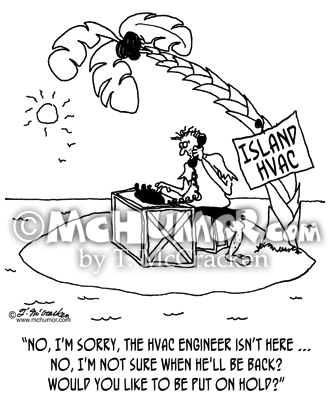 HVAC Cartoon 7444