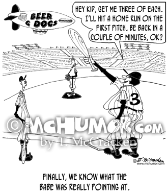 Baseball Cartoon 8286