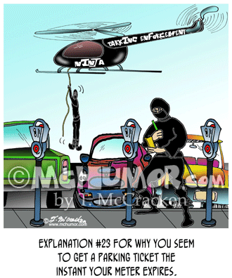 Parking Cartoon 8354