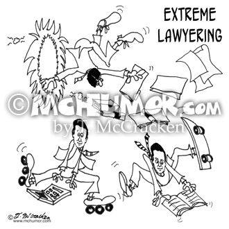 Lawyer Cartoon 8366