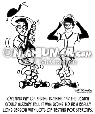 Baseball Cartoon 8409