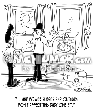 HVAC Cartoon 8685