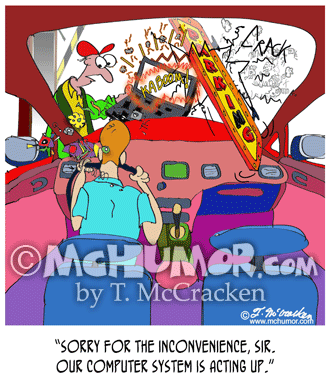 Parking Cartoon 8849