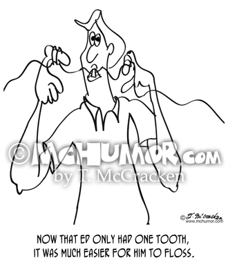 Flossing Cartoon 8873
