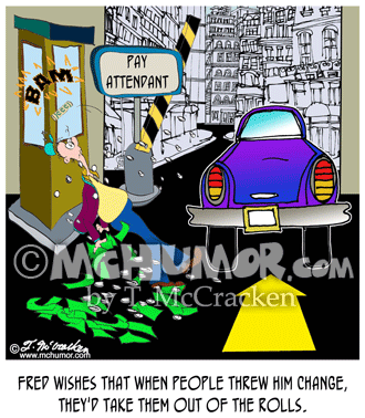 Parking Cartoon 8929