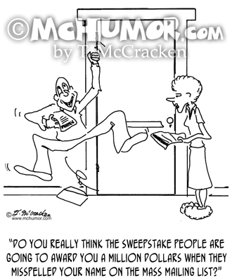 Sweepstakes Cartoon 9040