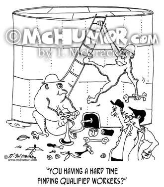 Oil Worker Cartoon 5881