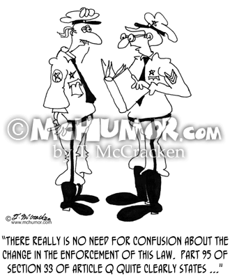 Police Cartoon 5842