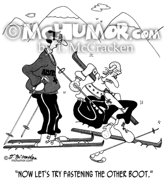 Skiing Cartoon 5122