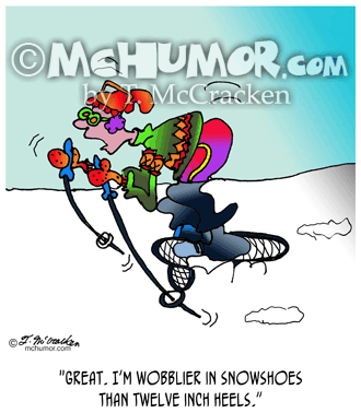 Skiing Cartoon 7501