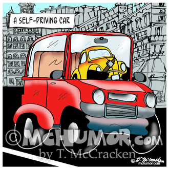 Driving Cartoon 9308