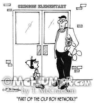 Networking Cartoon 3011