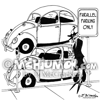 Parking Cartoon 3267