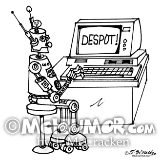 Robot Cartoon 3624