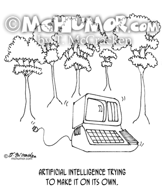 Artificial Intelligence Cartoon 3633