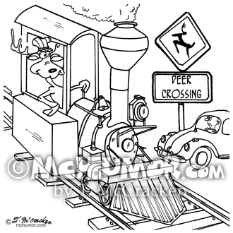 Train Cartoon 4874