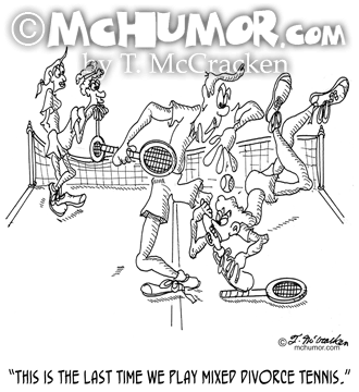 Tennis Cartoon 1486