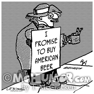Beer Cartoon 7257