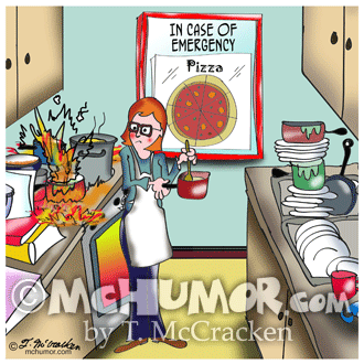 Cooking Cartoon 9551
